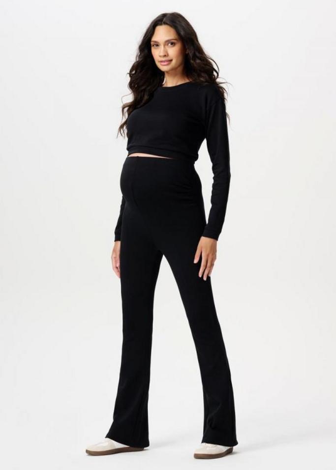 black maternity pants