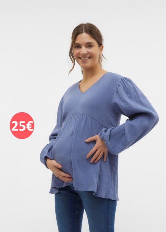 Purple Maternity top