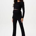 black maternity pants