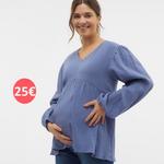 Purple Maternity top